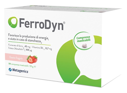 FERRODYN 84 COMPRESSE MASTICABILI  - Pharmaleader
