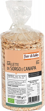 GALLETTE SORGO E CANAPA 120 G - Pharmaleader