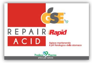 GSE REPAIR RAPID ACID 36 COMPRESSE - Pharmaleader