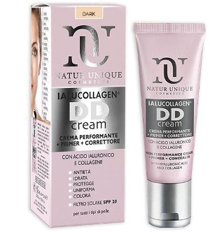NATUR UNIQUE DD CREAM DARK 40 ML + CORRETTORE 2 ML - Pharmaleader