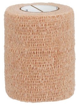 BENDA ELASTICA COMPRESSIVA AUTOADESIVA COBAN 7,5X200CM IN ESTENSIONE 7,5X450CM COLORE CARNE - Pharmaleader