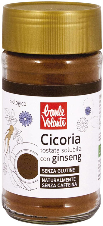 BAULE VOLANTE CICORIA TOSTATA SOLUBILE CON GINSENG 100 G - Pharmaleader