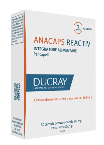 ANACAPS REACTIV DUCRAY 30 CAPSULE 2017 - Pharmaleader