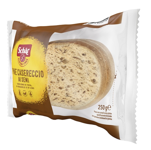 SCHAR PANE CASERECCIO AI SEMI SENZA LATTOSIO 250 G - Pharmaleader