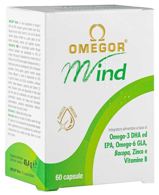 OMEGOR MIND 60 CAPSULE MOLLI - Pharmaleader