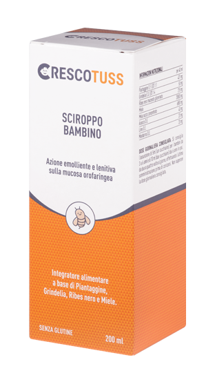 CRESCOTUSS SCIROPPO BAMBINO 200 ML - Pharmaleader