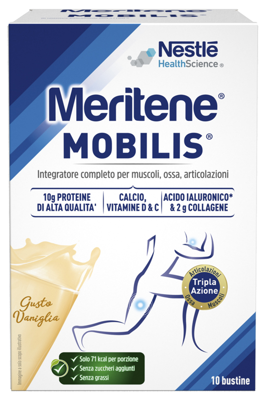 MERITENE MOBILIS GUSTO VANIGLIA 10 BUSTINE DA 21 G - Pharmaleader