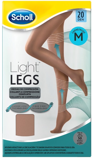 SCHOLL LIGHTLEGS 20 DENARI TAGLIA M COLORE NUDE 1 PAIO - Pharmaleader