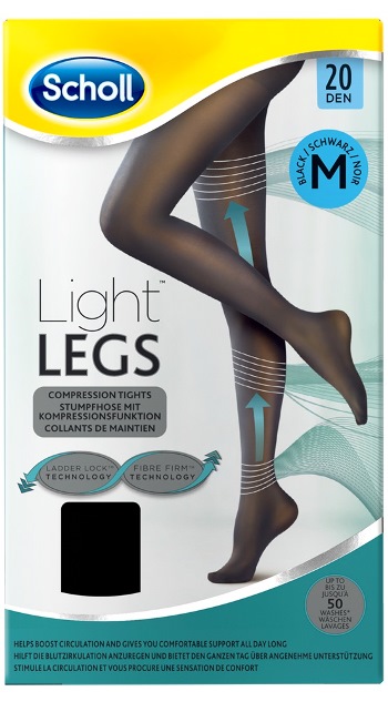 SCHOLL LIGHTLEGS 20 DENARI TAGLIA M COLORE NERO 1 PAIO - Pharmaleader