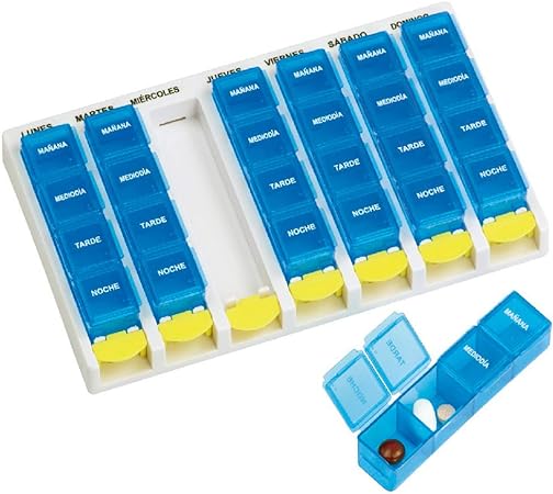 PORTAPILLORE SET MEDSTIMANALE 4 DOSI MEDS - Pharmaleader