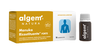 ALGEM MANUKA RICOSTITUENTE FORTE 10 FLACONCINI 10 ML - Pharmaleader