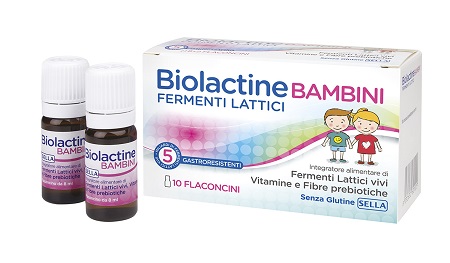BIOLACTINE BAMBINI 10 FLACONCINI 8 ML - Pharmaleader