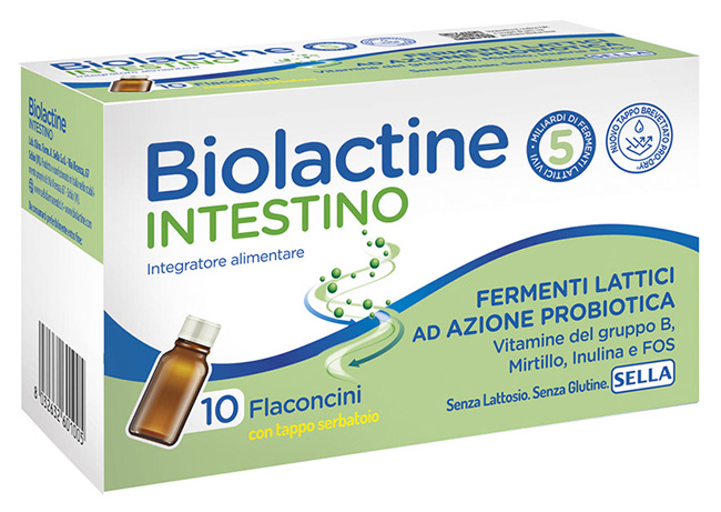 BIOLACTINE INTESTINO 5MLD 10 FLACONCINI 9 ML - Pharmaleader