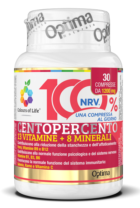 COLOURS OF LIFE CENTOPERCENTO 30 COMPRESSE 1200 MG - Pharmaleader