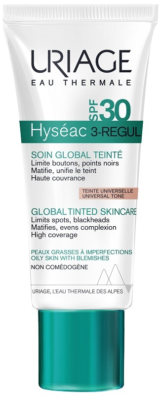 HYSEAC 3-REGUL CREAM COLORATE SP30 40 ML - Pharmaleader