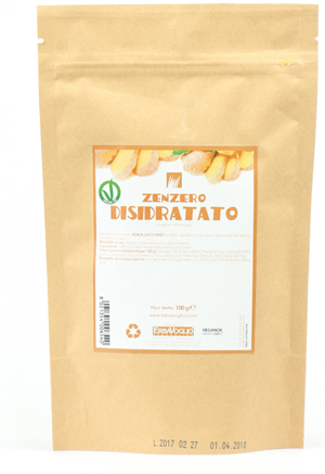 ZENZERO DISIDRATATO 100 G A FETTE SENZA ZUCCHERO - Pharmaleader