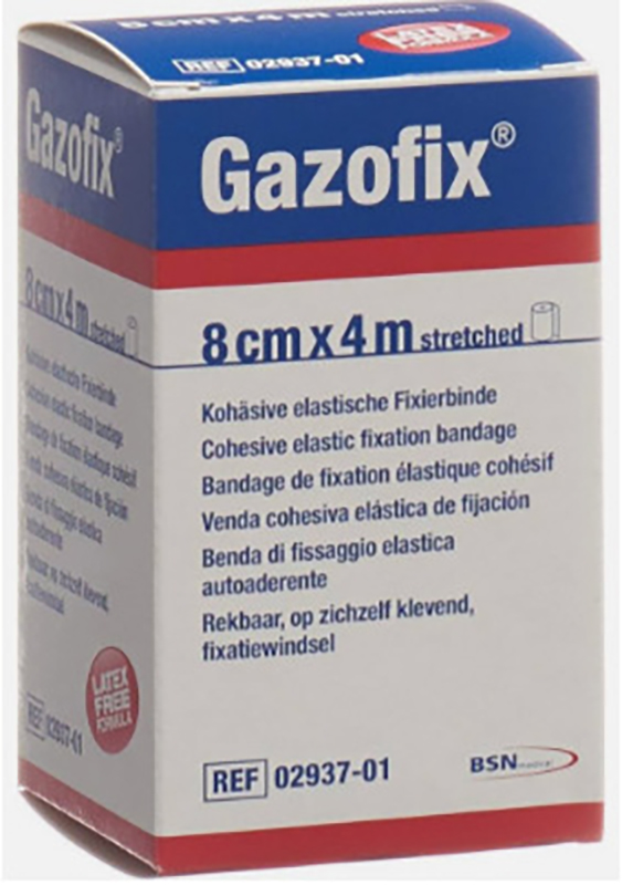 BENDA ELASTICA AUTOADESIVA GAZOFIX 8X400 CM - Pharmaleader