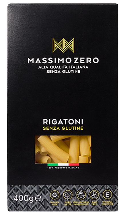 MASSIMO ZERO RIGATONI 400 G - Pharmaleader