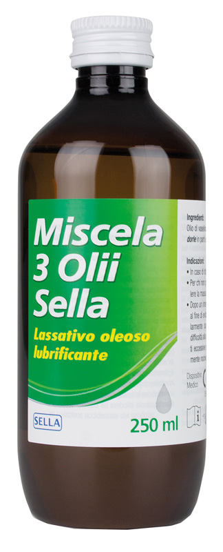 MISCELA 3 OLII LASSATIVO 250 ML MD - Pharmaleader