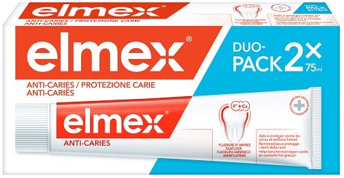ELMEX PROTEZIONE CARIE 2 X 75 ML - Pharmaleader