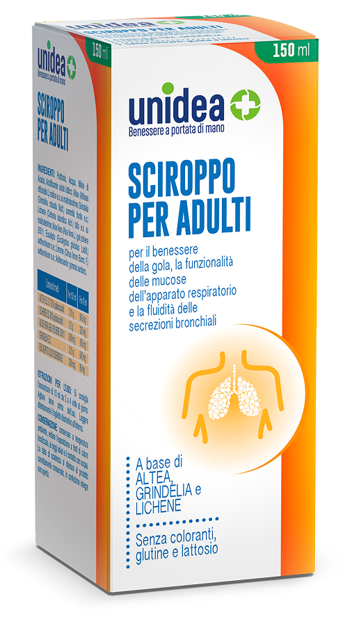 UNIDEA SCIROPPO PER ADULTI 150 ML - Pharmaleader