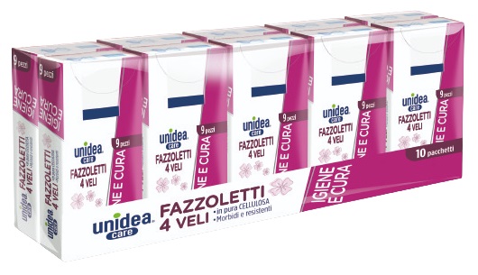 UNIDEA FAZZOLETTI 10 PACCHETTI 9 PEZZI - Pharmaleader