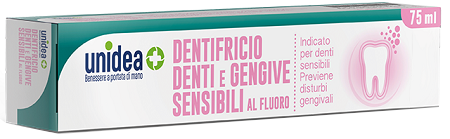 UNIDEA DENTIFRICIO DENTI GENGIVE SENSIBILI 75 ML - Pharmaleader