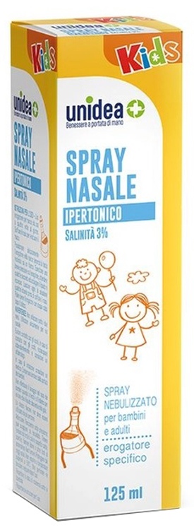 ACQUA DI MARE SPRAY IPERTONICA UNIDEA  125 ML - Pharmaleader