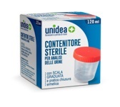 CONTENITORE STERILE PER ANALISI DELLE URINE UNIDEA 120 ML - Pharmaleader