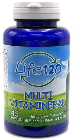 LIFE 120 MULTIVITAMINERAL 45 COMPRESSE - Pharmaleader