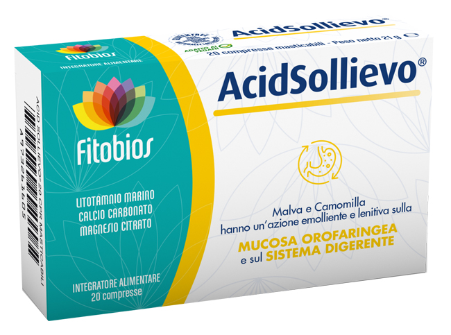 ACID SOLLIEVO 20 COMPRESSE - Pharmaleader