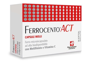 FERROCENTO ACT 30 CAPSULE MOLLI - Pharmaleader