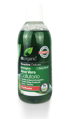 DR ORGANIC ALOE MOUTHWASH COLLUTORIO 500 ML - Pharmaleader