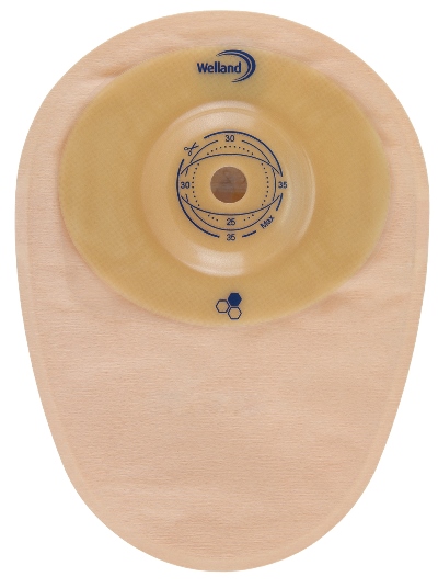 SACCA PER COLOSTOMIA WELLAND AURUM CONVEX COLO MIDI OPACA RITAGLIABILE DIAMETRO 13-48 MM INIZIO CONVESSITA' 48 MM 10 PEZZI - Pharmaleader
