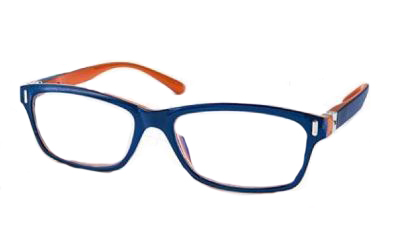 OCCHIALE PREMONTATO DA LETTURA PIC STYLE BLUE/ORANGE +3,5 DIOTTRIE 1 PAIO - Pharmaleader