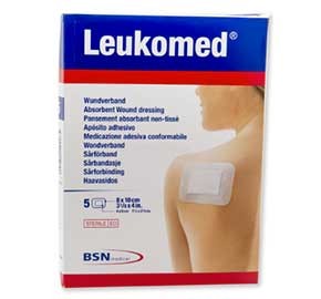 LEUKOMED MEDICAZIONE POST-OPERATORIA IN TESSUTO NON TESSUTO 7,2 X 5 CM - Pharmaleader