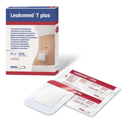 LEUKOMED T PLUS MEDICAZIONE POST-OPERATORIA TRASPARENTE IMPERMEABILE 7,2 X 5 CM - Pharmaleader