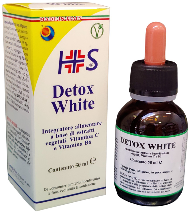 DETOX WHITE GOCCE 50 ML - Pharmaleader