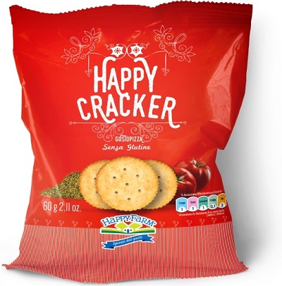 HAPPY FARM HAPPY CRACKERS GUSTO PIZZA 60 G - Pharmaleader