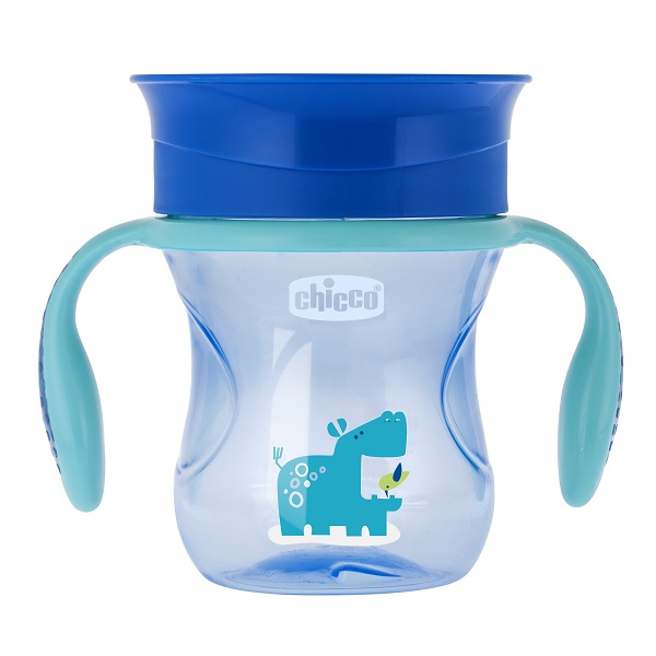 CHICCO TAZZA PERFECT 360 AZZURRA 12 MESI - Pharmaleader