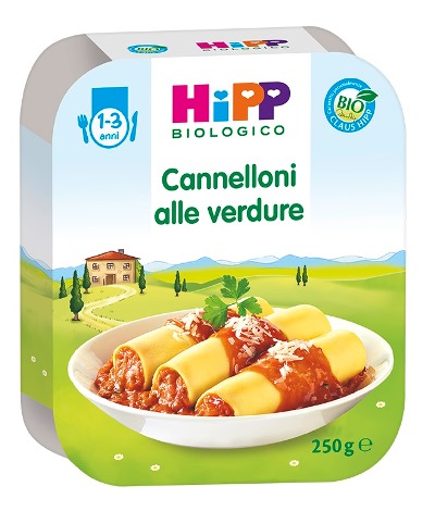HIPP BIO CANNELLONI ALLE VERDURE 250 G - Pharmaleader