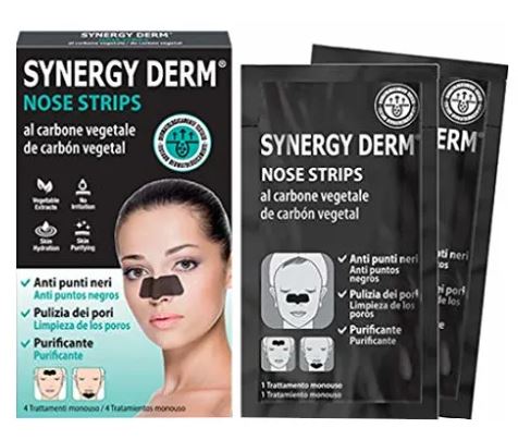 SYNERGY DERM NOSE STRIPS 4 TRATTAMENTI MONOUSO - Pharmaleader