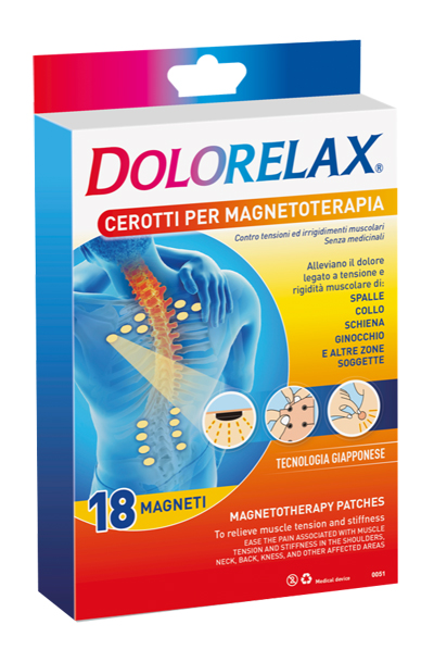 DOLORELAX CEROTTO MAGNETOTERAPIA 18 PEZZI - Pharmaleader