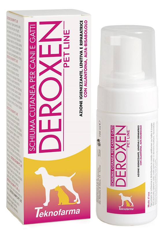 DEROXEN PET LINE SCHIUMA 100 ML - Pharmaleader