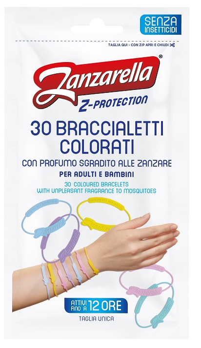 ZANZARELLA Z-PROTECT BRACCIALETTI ADULTI - Pharmaleader