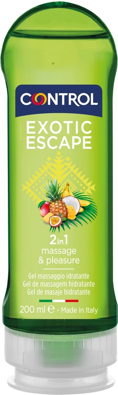 CONTROL GEL PER MASSAGGI EXOTIC ESCAPE 200 ML - Pharmaleader