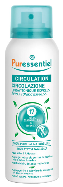 PURESSENTIEL SPRAY TONICO EXPRESS CIRCOLAZIONE 100 ML - Pharmaleader
