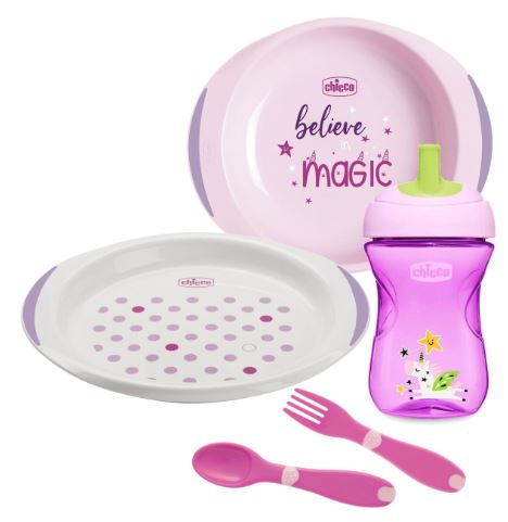 CHICCO SET PAPPA 12 MESI+ ROSA - Pharmaleader