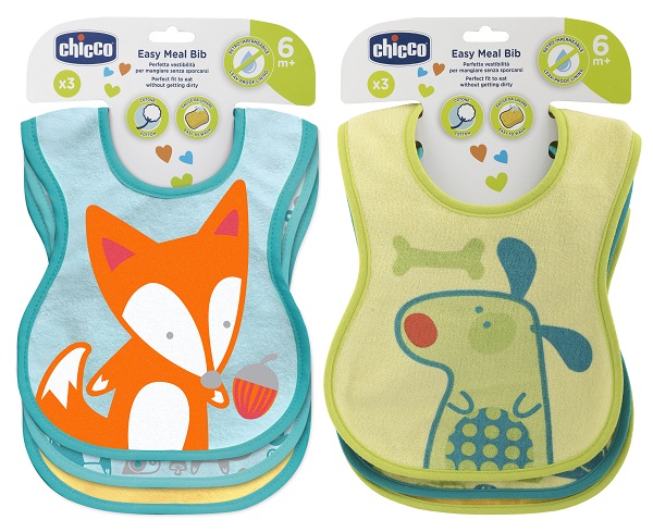 CHICCO BAVAGLINE PAPPA 6M+ 3PZ NEUTRE - Pharmaleader