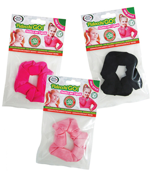 ELASTICO PER CAPELLI PER PREVENIRE E PROTEGGERE DAI PIDOCCHI PIDOCCHI GO - Pharmaleader